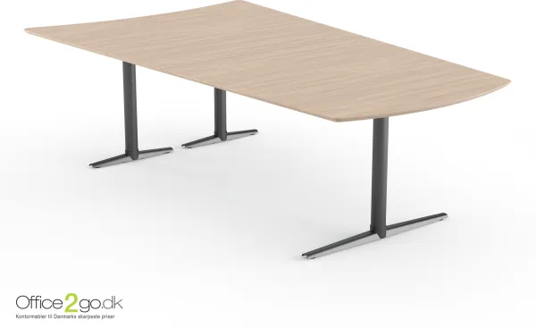 Switch Media kokouspöytä - 8 henkilöä - 250 cm.